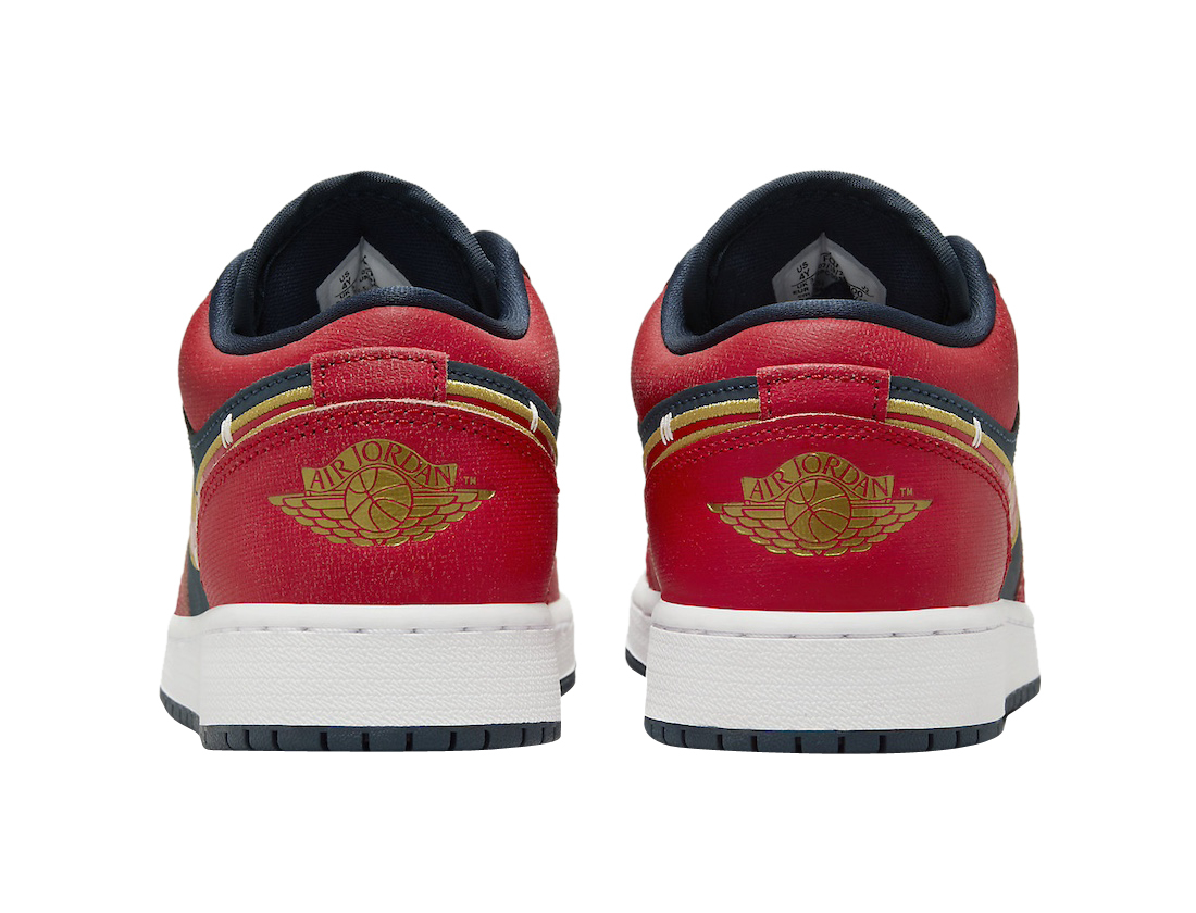 Air Jordan 1 Low GS “Olympic” FQ7380 400 -5