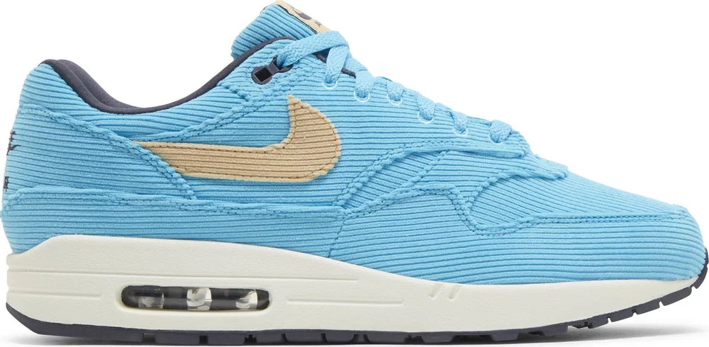 Nike Air Max 1 Premium 'Baltic Blue Corduroy ( Référence : FB8915 400)