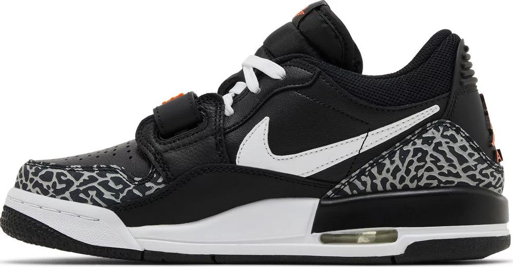 Jordan Legacy 312 Low GS 'Black White Safety Orange' – Image 3