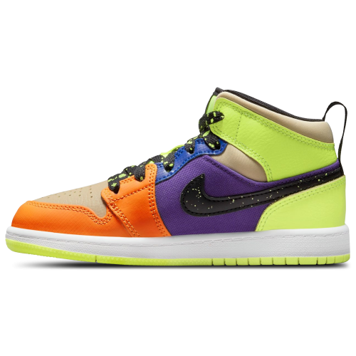 Air Jordan 1 Mid SE PS 'Volt Vivid Orange' ( Réf : FD8793 700) – Image 2