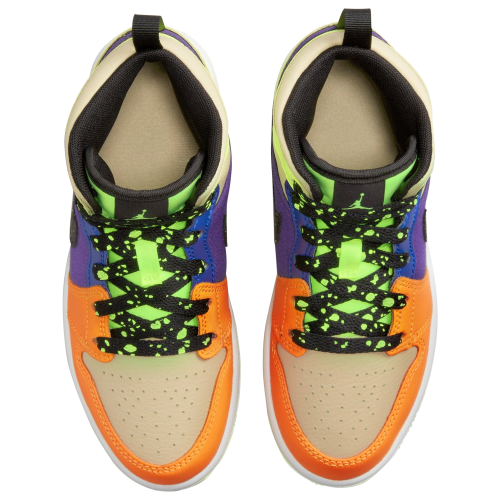 Air Jordan 1 Mid SE PS 'Volt Vivid Orange' ( Réf : FD8793 700) – Image 4