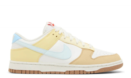 Nike Dunk Low Next Nature 'Soft Yellow Aquarius Blue'FZ4347100