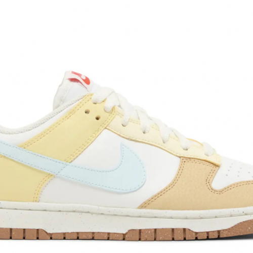 Nike Dunk Low Next Nature 'Soft Yellow Aquarius Blue'FZ4347100