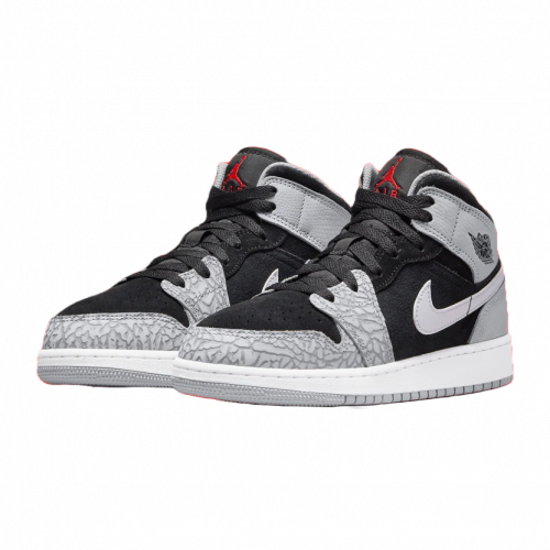 Jordan 1 Mid SE “Elephant Print” (GS) – Image 8