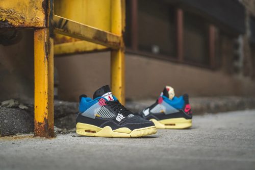 Union x Air Jordan 4 Retro SP “Off Noir” – Image 7