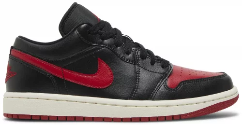 Wmns Air Jordan 1 Low 'Bred Sail' (Réf : DC0774-061)