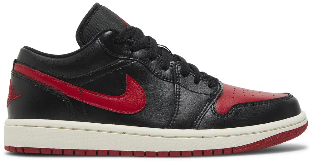 Wmns Air Jordan 1 Low 'Bred Sail' (Réf : DC0774-061)