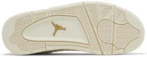 Wmns Air Jordan 4 Retro 'Metallic Gold' - AQ9129 170 - – Image 4