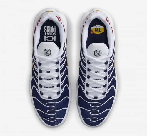 Paris Saint-Germain PSG x Air Max Plus 'Home Kit' (Réf : FZ4776-100) – Image 9