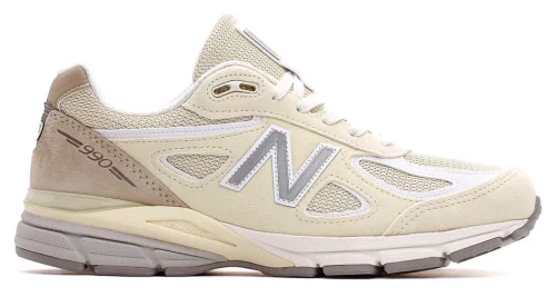 Teddy Santis x New Balance  990v4 Made in USA 'Limestone' (Réf : U990TE4)
