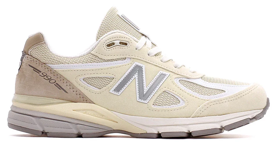 Teddy Santis x New Balance  990v4 Made in USA 'Limestone' (Réf : U990TE4)