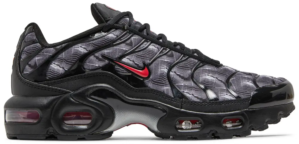 Nike Air Max Plus GS ‘Black University Red’
