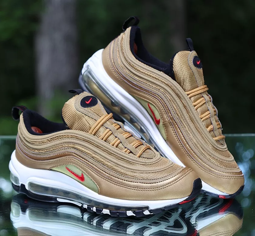Nike Air Max 97 OG QS GS 'Metallic Gold' – Image 3