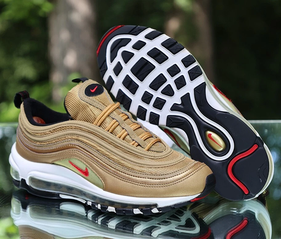 Nike Air Max 97 OG QS GS 'Metallic Gold' – Image 4