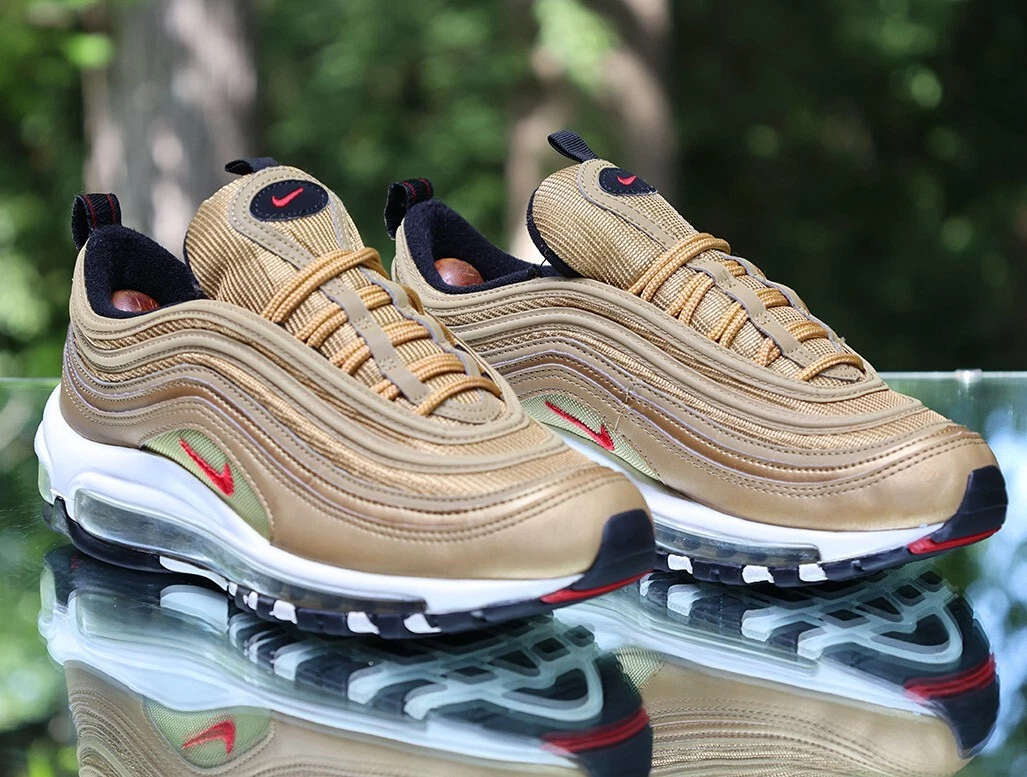 Nike Air Max 97 OG QS GS 'Metallic Gold' – Image 7