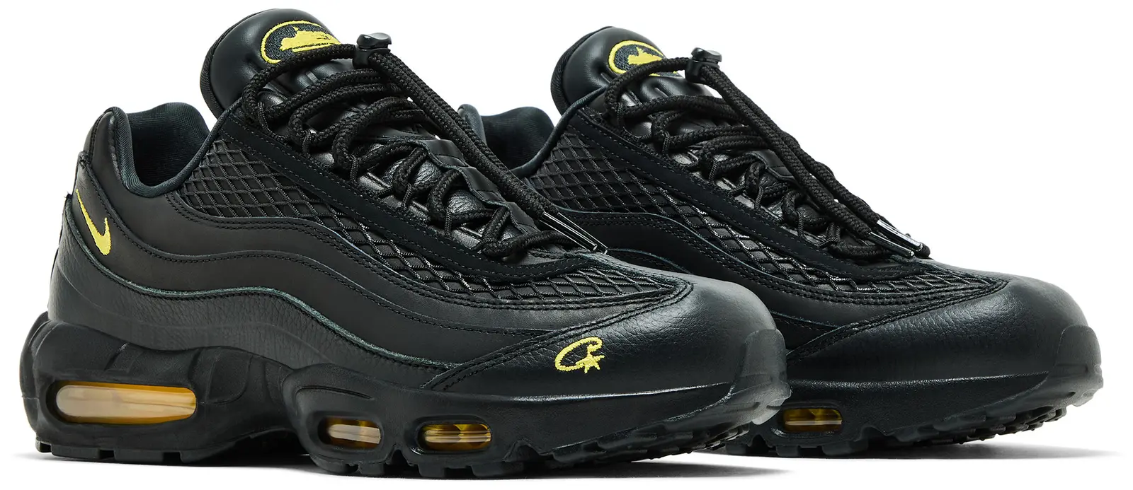 la paire de Air max 95 corteiz black honey