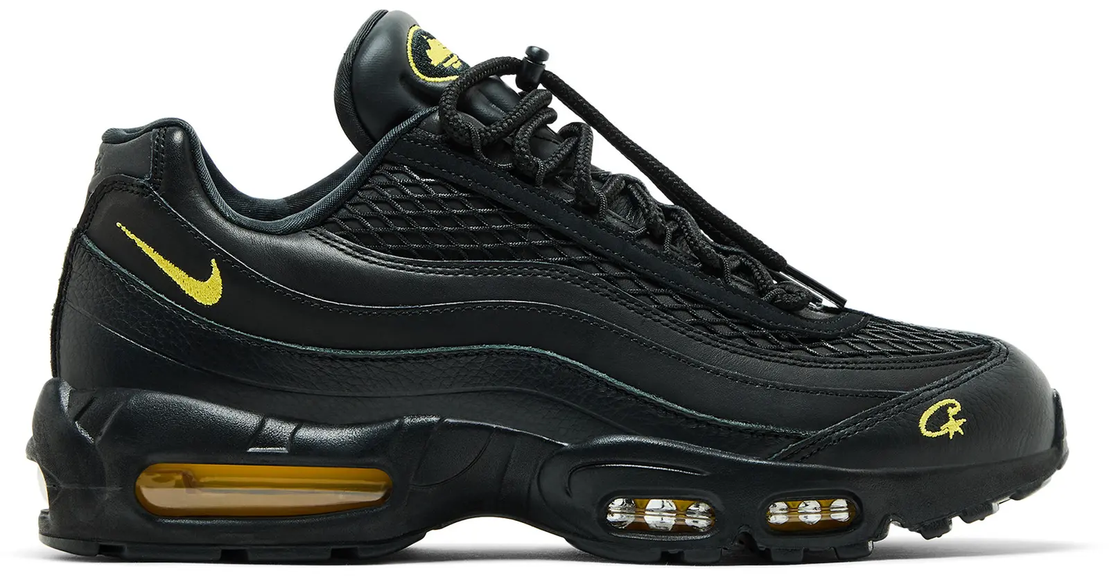la paire de Air max 95 corteiz black honey