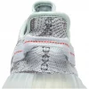 la paire de Yeezy Boost 350 V2 Blue tint vue de derriere