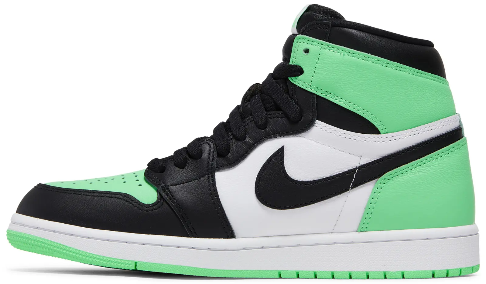 air jordan 1 retro high OG green glow 1