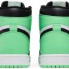 air jordan 1 retro high OG green glow 3